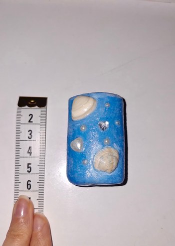 Deniz kabuklu çakmak kabı - Görsel 3