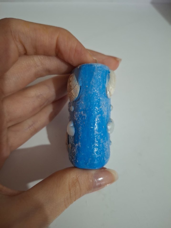 Deniz kabuklu çakmak kabı - Görsel 2