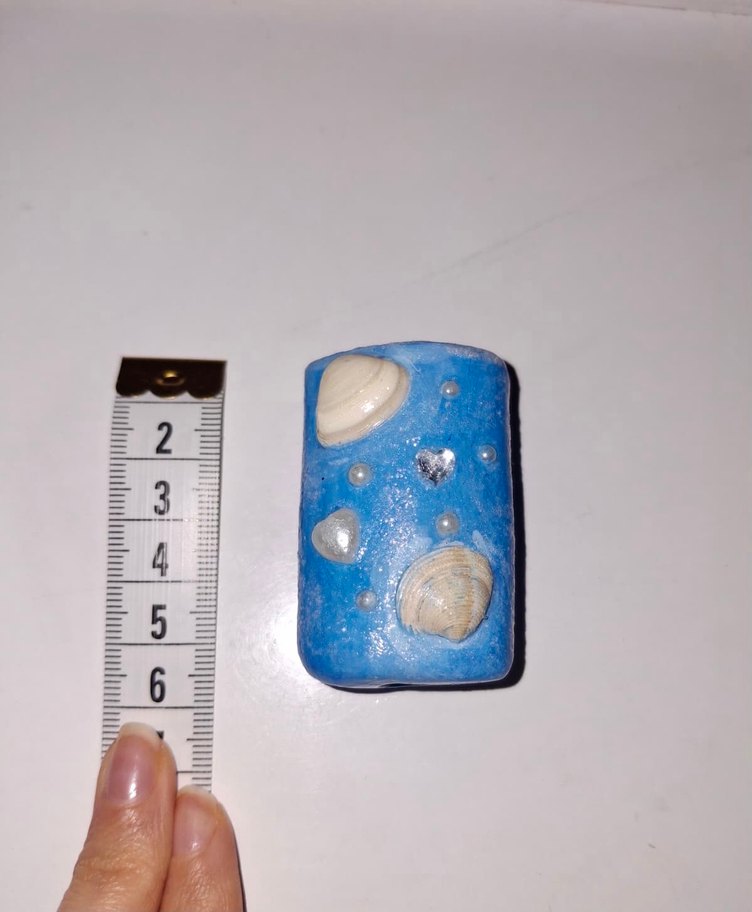 Deniz kabuklu çakmak kabı - Görsel 3