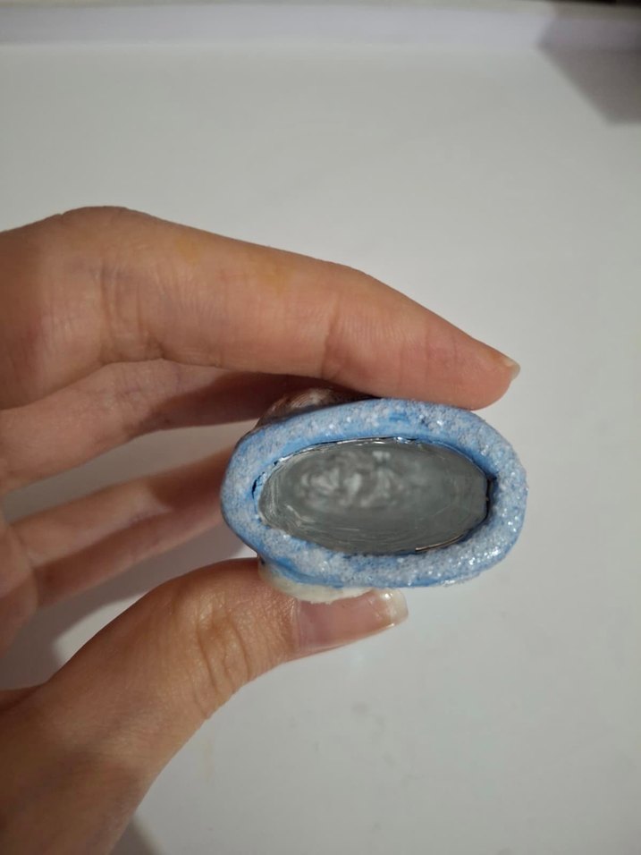 Deniz kabuklu çakmak kabı - Görsel 5