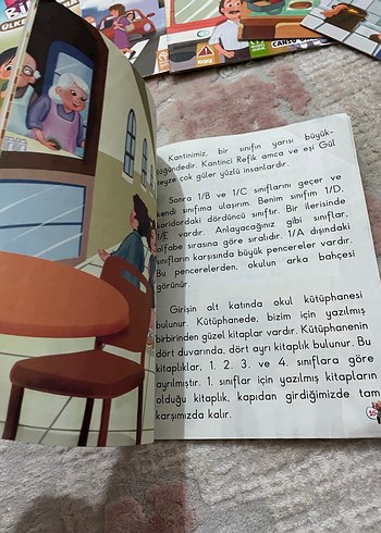 Öykülerle Bilgisayar Okulumuzda Hayat Seti