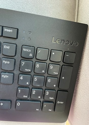 Siyah lenovo Kablosuz Klavye - Görsel 4
