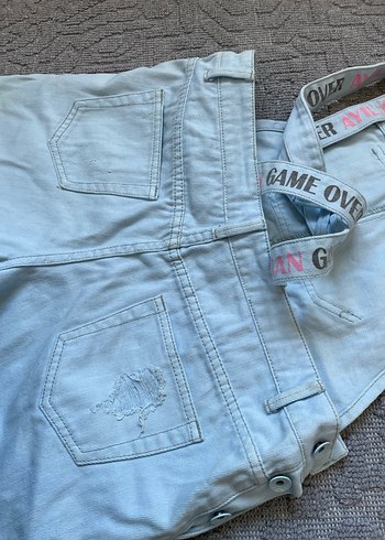 Kısa şort  Kadın Salopet - Görsel 5