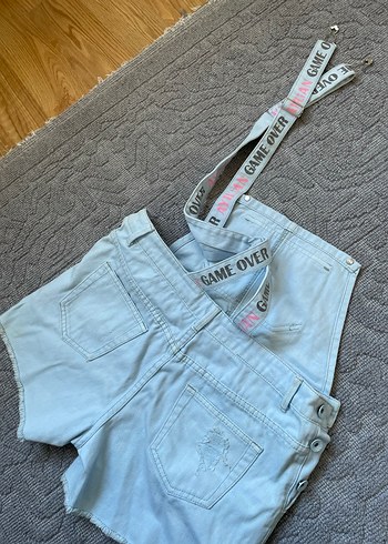 Kısa şort  Kadın Salopet - Görsel 2