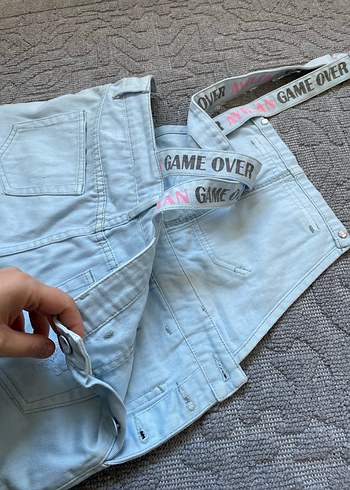 Kısa şort  Kadın Salopet - Görsel 4