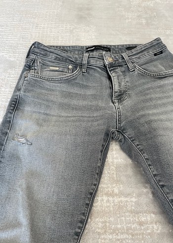 Gri erkek Kot Pantolon mavi - Görsel 7