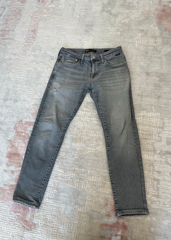 Gri erkek Kot Pantolon mavi - Görsel 6