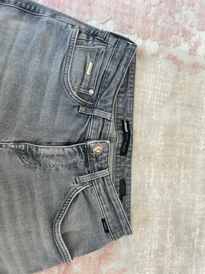 Gri erkek Kot Pantolon mavi - Görsel 5