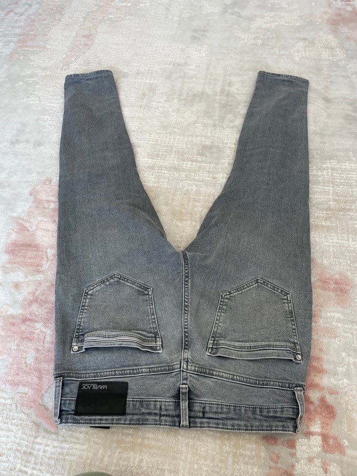 Gri erkek Kot Pantolon mavi - Görsel 3