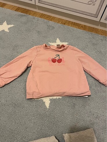 1,5 Yaş Beden çeşitli Renk Kız bebek pijama takımı