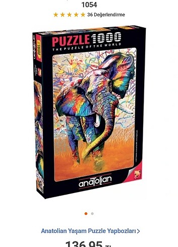 Anatolian 1000 parca puzzle