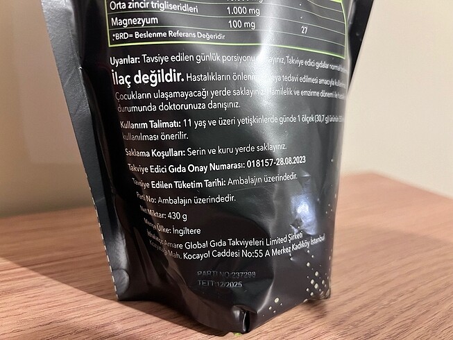 universal Beden siyah Renk Amare Global Fit 20 Protein Tozu