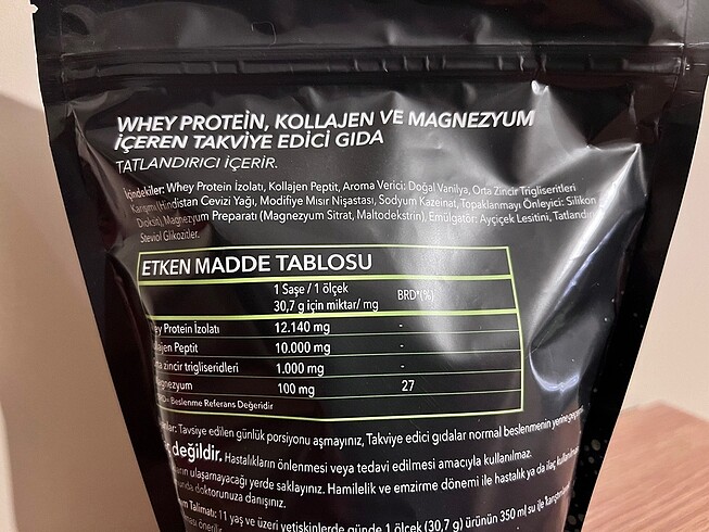 universal Beden Amare Global Fit 20 Protein Tozu