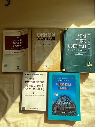Türk dili ve edebiyatı kitapları