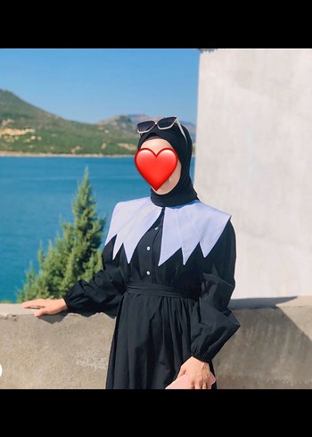 Trendyol & Milla Dikiş Detaylı Siyah Uzun Gotik Elbise