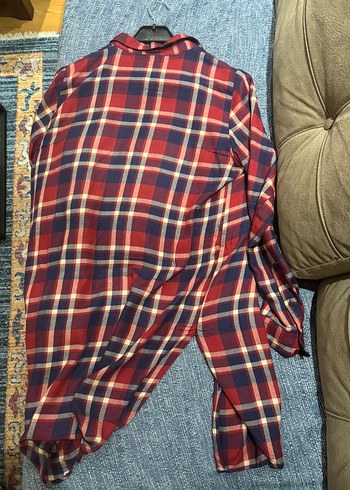 ZARA Marka Uzun Kollu Kadın Gömlek - Görsel 4