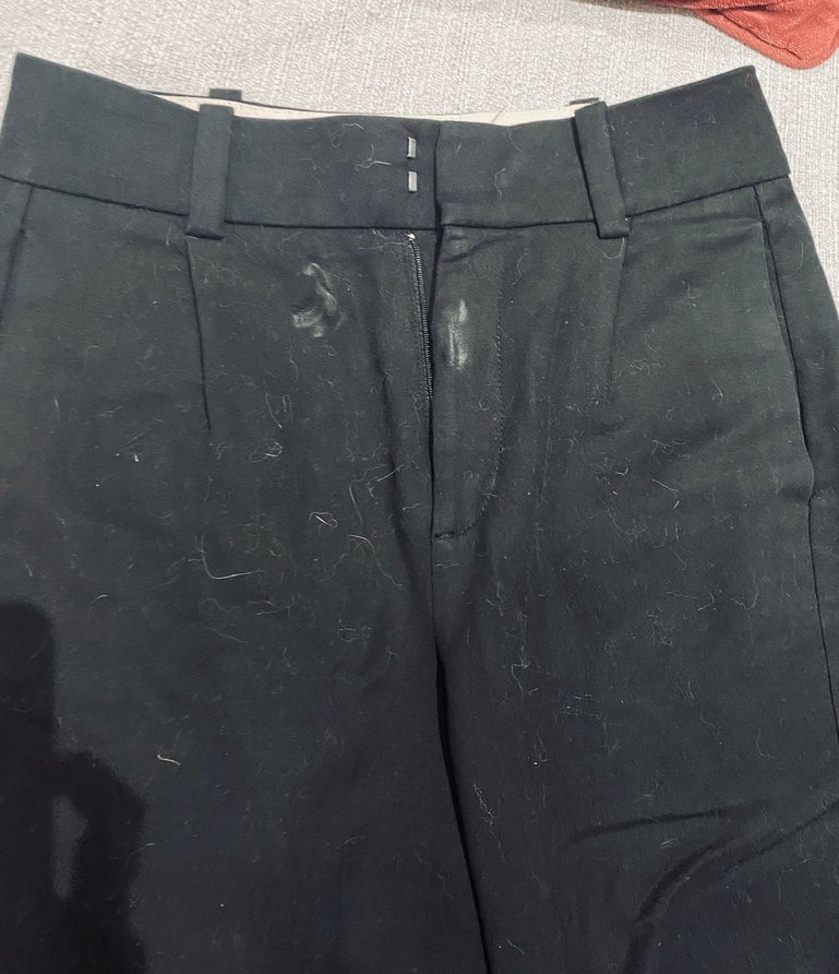 MNG Marka Siyah Kadın Kumaş Pantolon - Görsel 4