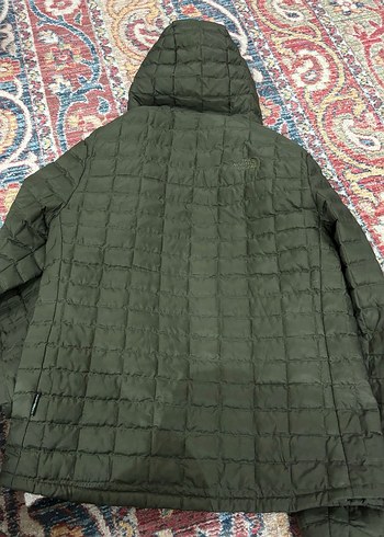 NORTH FACE Marka Fermuarlı Kapüşonlu Haki Erkek Mont - Görsel 4