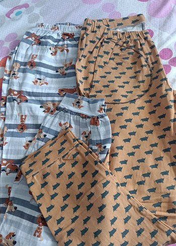 Erkek Çizgili ve Desenli Rahat Pijama Altları - Görsel 2