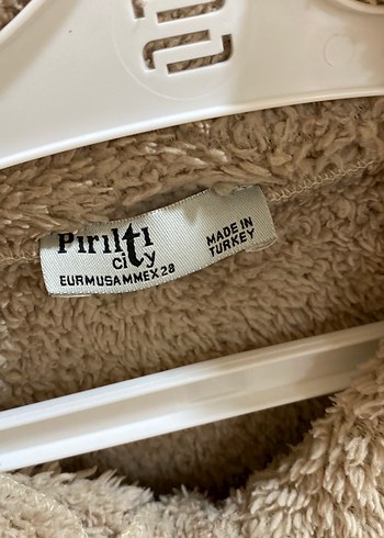 Düğmeli Kahverengi Kadın Midi Mont - Görsel 3