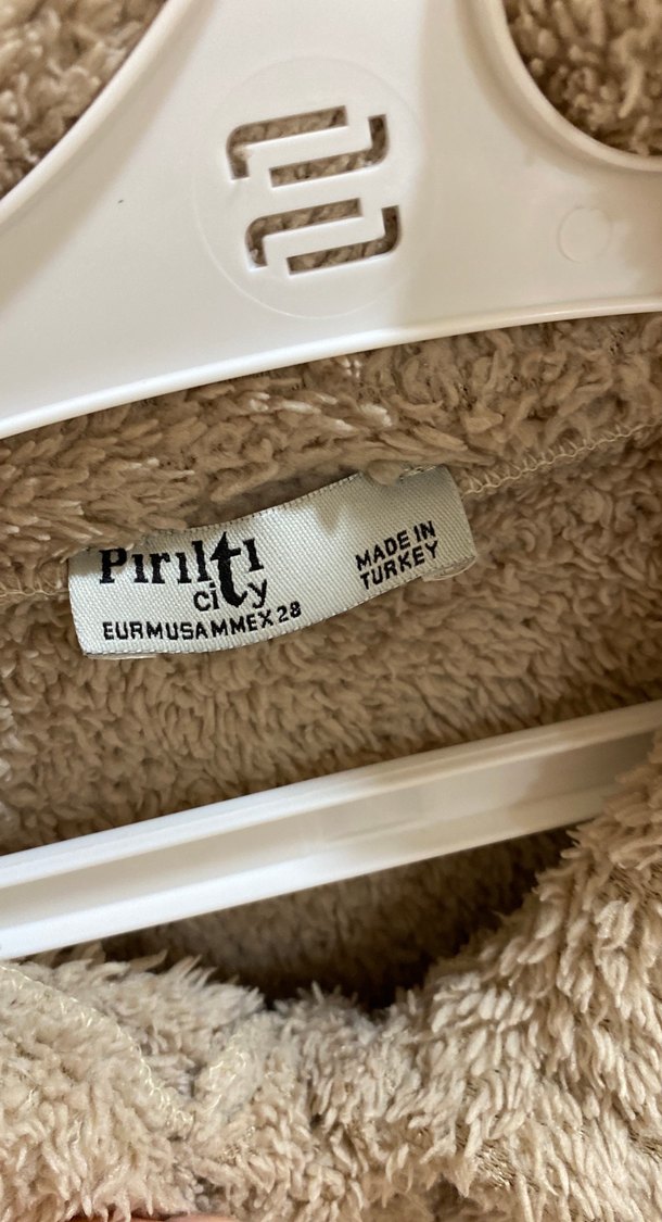 Düğmeli Kahverengi Kadın Midi Mont - Görsel 3