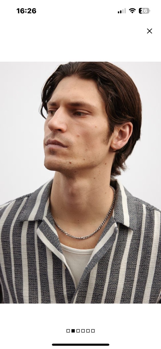 H&M ERKEK YAKA REGULAR FİT GÖMLEK - Görsel 2