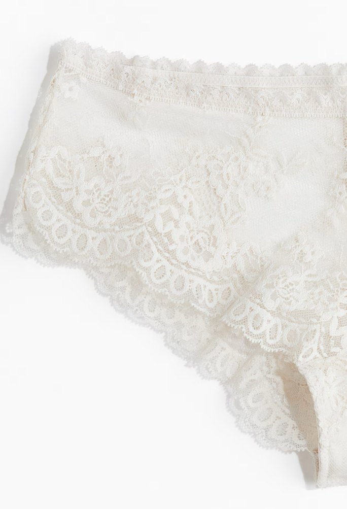 H&M 2Lİ DANTEL HİPSTER KÜLOT - Görsel 2