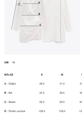 ZARA ZW COLLECTION UZUN ELBİSE - Görsel 7