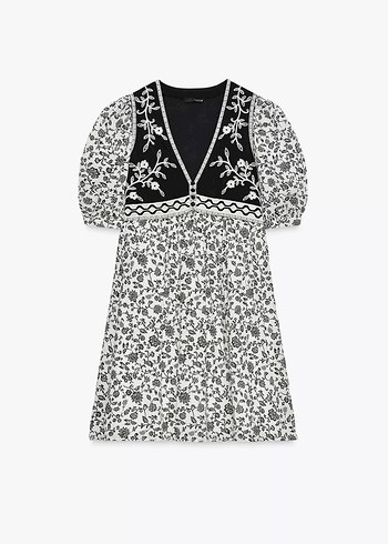 ZARA KISA ELBİSE - Görsel 4