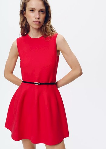 Zara ZARA TRİKO ELBİSE