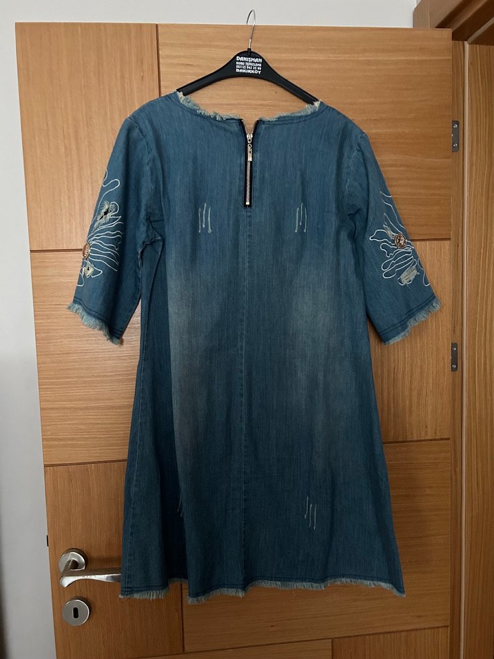 SERPİL KOT ELBİSE - Görsel 3