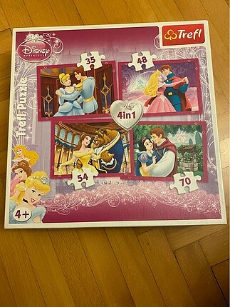 Disney Princess 4in1 Puzzle