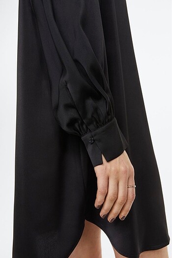 H&M H&M SATEN ELBİSE