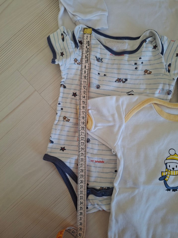 5 Adet Erkek Çocuk Bebek Çıtçıtlı Badi - Görsel 3