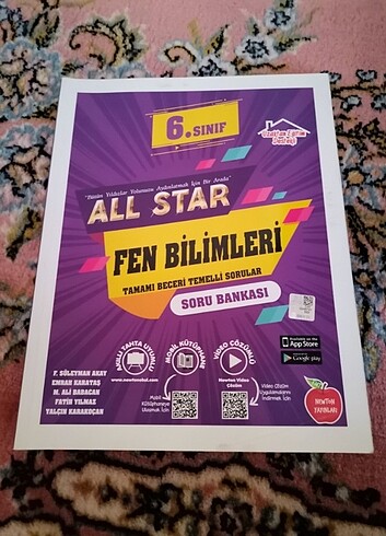 6. Sınıf All Star Fen Bilgisi Soru Banka