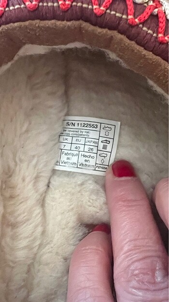 40 Beden camel Renk Ugg terlik