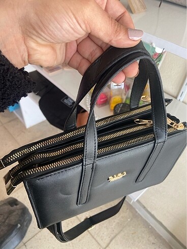  Beden Zara model 3 bölmeli çanta