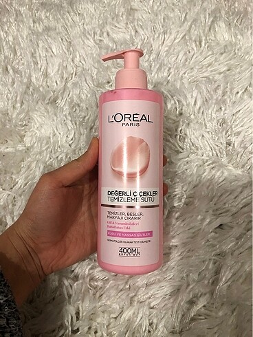 L'Oréal Paris Loreal paris değerli çiçekler temizleme sütü