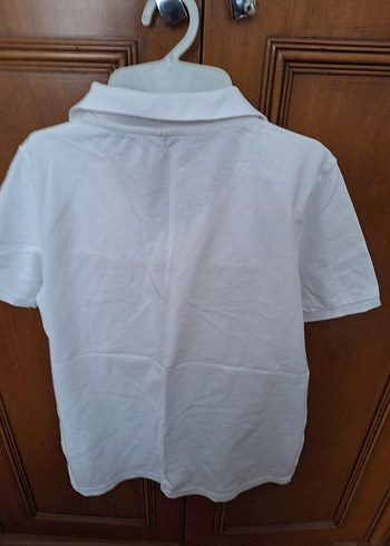 LC Waikiki Erkek Çocuk Kısa Kollu Beyaz Polo Tişört