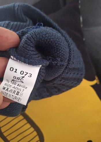 marka Koton Lacivert Örgü Bere - Görsel 2