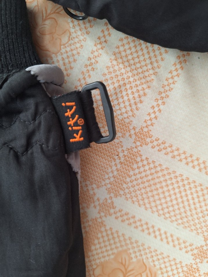 kitti siyah Turuncu kışlık Erkek çocuk  Eldiven - Görsel 3