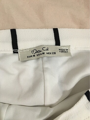 Çizgili palazzo pantolon - Görsel 2