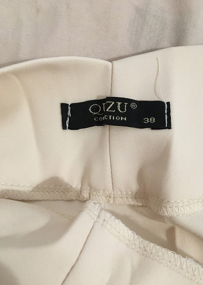 Yırtmaçlu pantolon tayt - Görsel 2