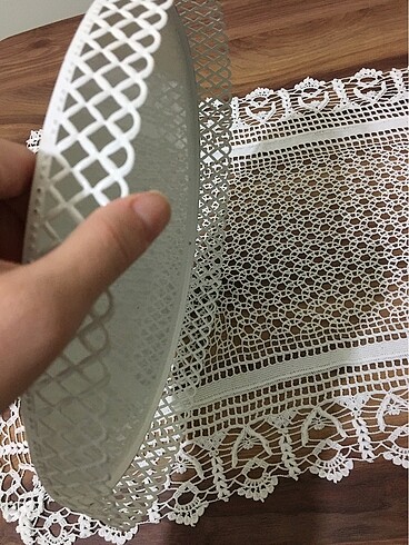 Beyaz tepsi - Görsel 3