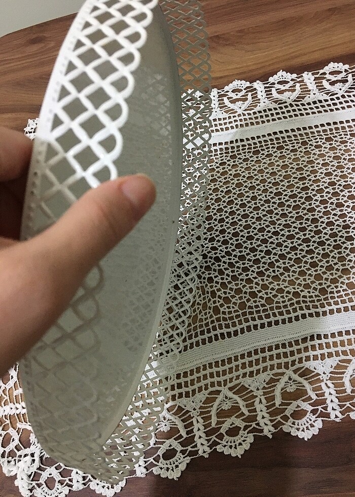 Beyaz tepsi - Görsel 3