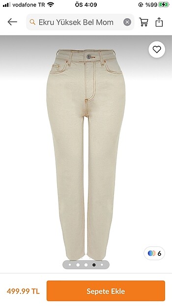 Milla mom jean - Görsel 6