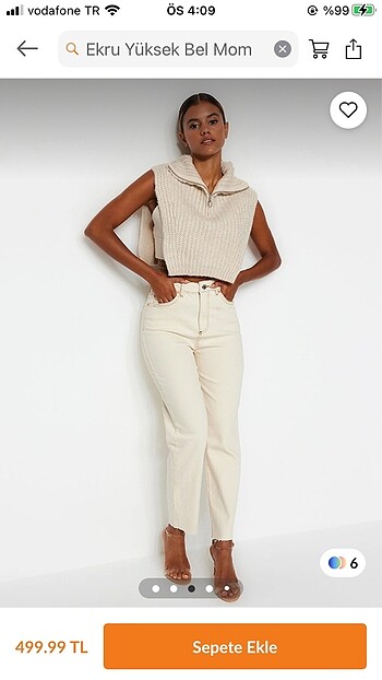 Milla mom jean - Görsel 7