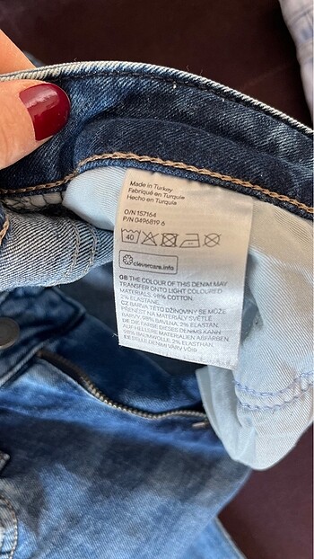 27 Beden H&M skinny jean