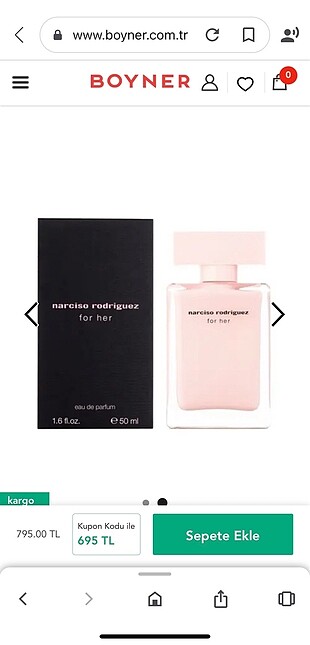 Beden Renk narciso rodriguez