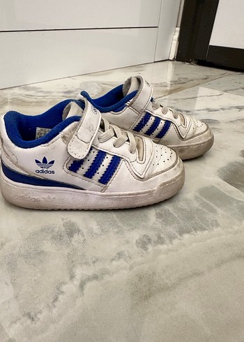 Erkek Çocuk Beyaz Adidas Spor Ayakkabı - Görsel 2